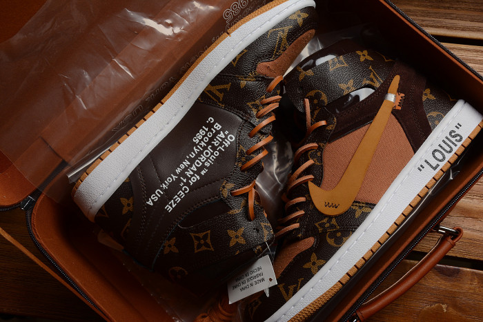 air jordan 1 x off-L**is aj1 ow aq0818-158