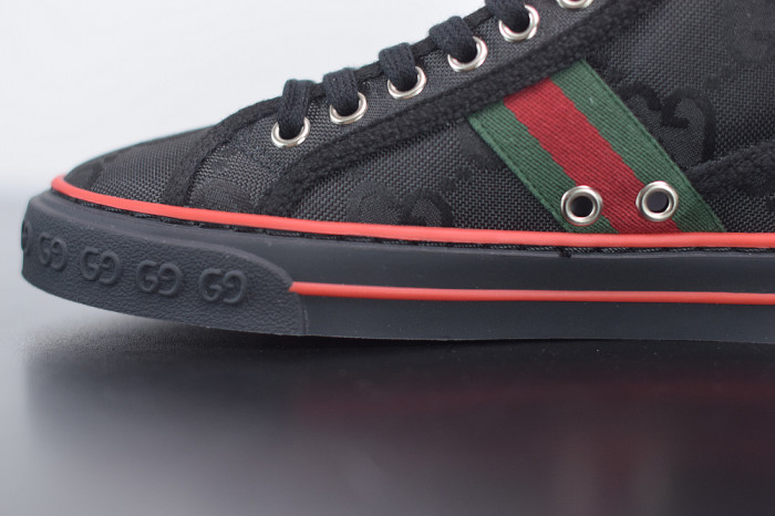 G*u*i tennis 1977 print sneaker black 553385 dopeo 1977