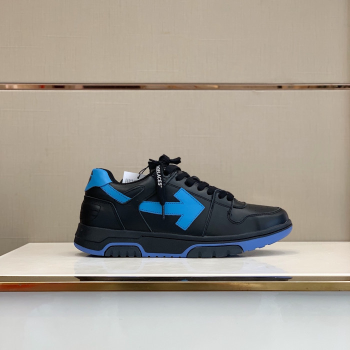OFF WHITE™ C/O VIRGIL ABLOH OUT OF OFFICE LOW-TOP LEATHER SNEAKERS "OOO"