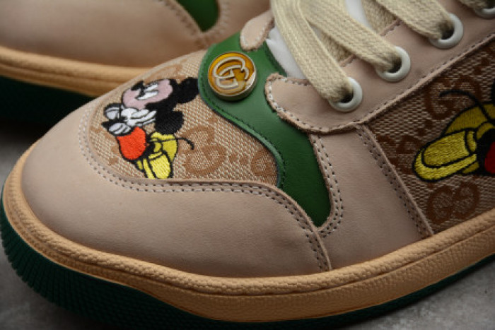 G*u*i ace embroidered low-top sneaker 43194 a38g0 9064